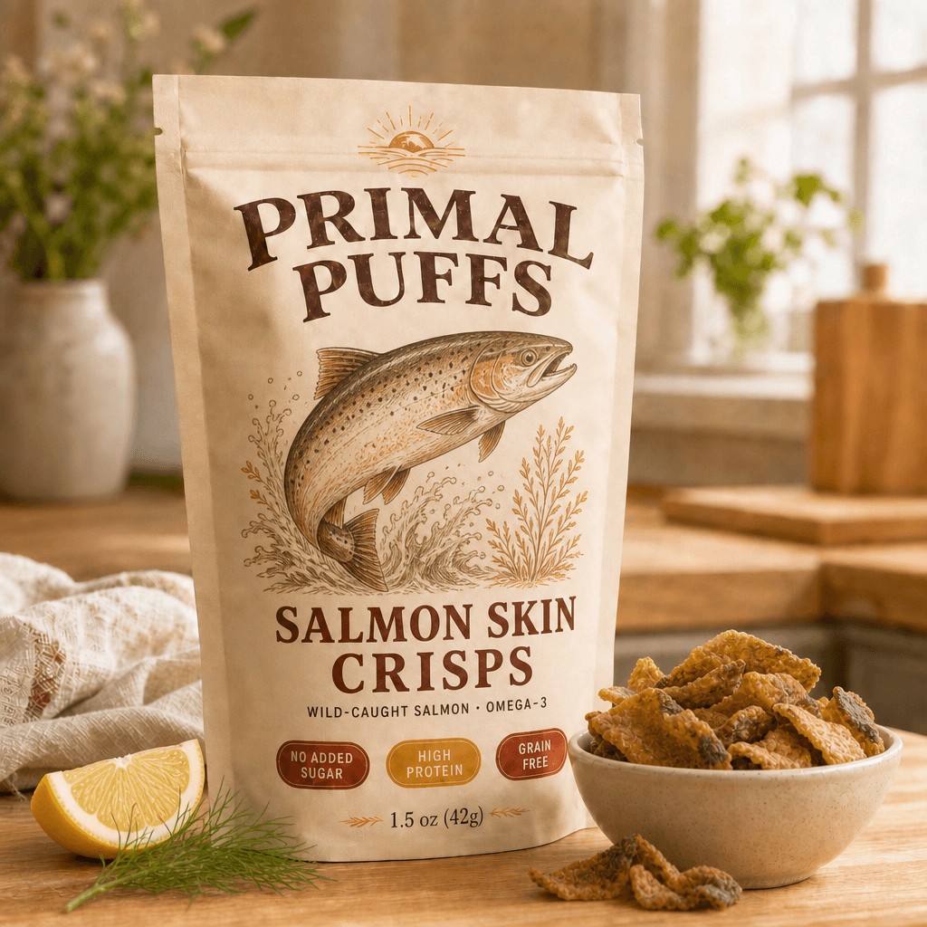 Salmon Skin Crisps
